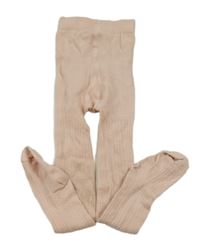 Světlerůžové vzorované punčocháče H&M