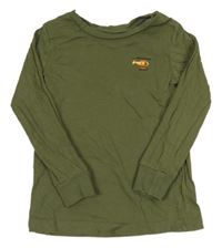 Khaki triko s vrtulníkem George