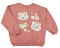 Růžová mikina s Blush George