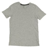 Šedé melírované tričko H&M