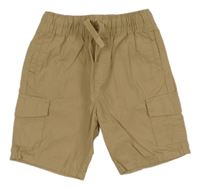 Hnědé plátěné kraťasy Denim Co.