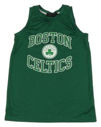 Zelené sportovní tílko s nápisem - NBA