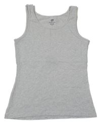 Šedý melírovaný top H&M