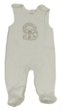 Bílé dupačky s lvíčkem 