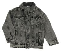 Šedá riflová bunda Zara