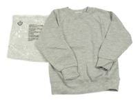 Nové - Světlešedá mikina 