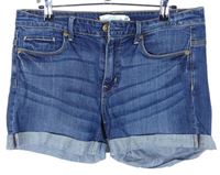 Dámské modré riflové kraťasy H&M