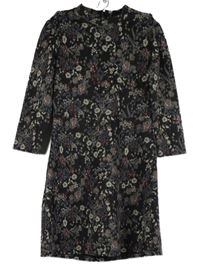 Dámské hnědé květované minišaty C&A