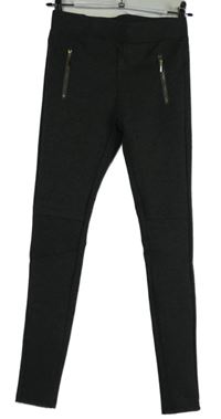 Dámské tmavošedé tregíny 