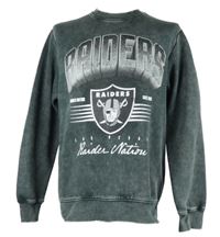 Pánská tmavošedá mikina s potiskem Raiders