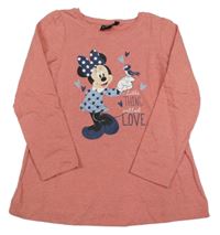 Růžová tunika s Minnie Disney