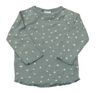 Zelené triko s hvězdami H&M