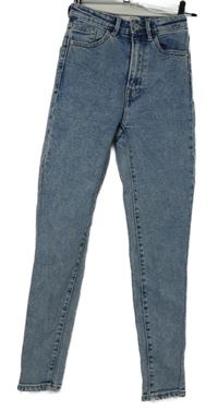 Dámské světlemodré mom slim rifle Stradivarius vel. 32