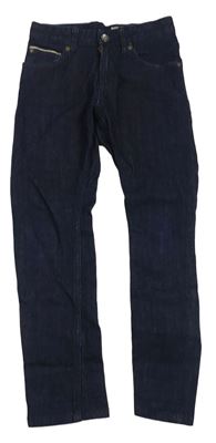Tmavomodré tapered rifle Denim Co.