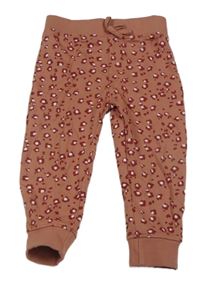 Starorůžové vzorované tepláky M&Co.