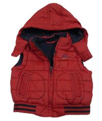 Černá šusťáková zateplená vesta Early Days