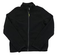 Černá fleecová funkční propínací mikina Quechua