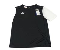 Nové - Černo-bílé sportovní tričko Adidas