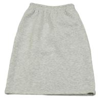 Šedá melírovaná tepláková sukně George 