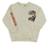 Smetanová mikina s Paddingtonem Tu