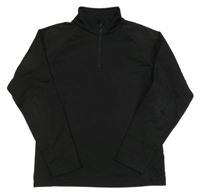 Černá funkční sportovní mikina GTS