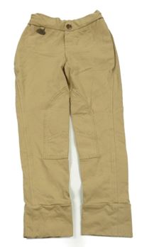 Béžové jezdecké tregíny Equetech