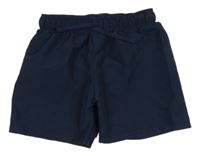 Tmavomodré plážové kraťasy H&M