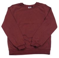 Tmavovínová mikina smart START