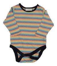 Barevno-černé pruhované body Next