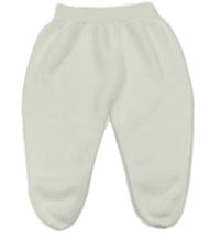 Smetanové pletené polodupky 