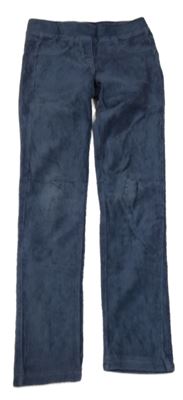 Tmavomodré žebrované tregíny POCOPIANO