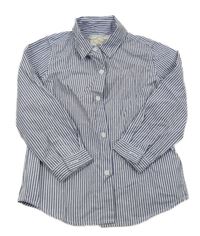 Námořnicky modro-bílá pruhovaná košile Monsoon