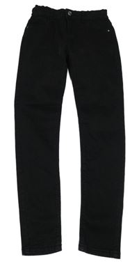 Černé skinny teplákové rifle Denim Co.