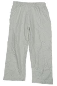 Bílé třpytivé capri legíny Topolino