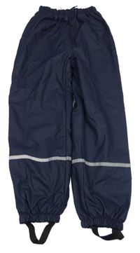 Tmavomodré nepromokavé podšité kalhoty YOUNG IDOLS
