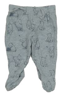 Modré melírované polodupky s Púem George