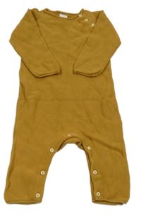 Hnědý pletený overal H&M