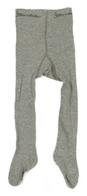 Šedé melírované punčocháče