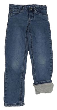 Modré podšité skinny rifle alive 