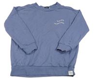 Fialová mikina s nápisem GAP