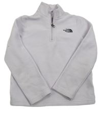 Lila fleecová funkční mikina s logem Under Armour