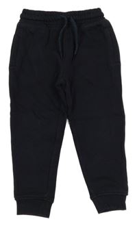 Tmavomodré slim tepláky Next