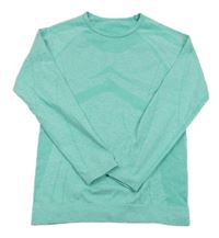 Tyrkysové funkční triko 