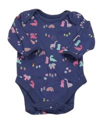 Tmavomodré body s diny George