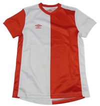 Bílo-červené sportovní tričko Umbro
