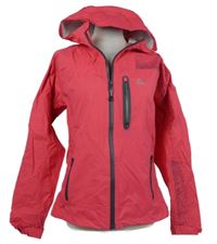 Dámská tmavorůžová šusťáková outdoorová jarní bunda s kapucí Dare2Be