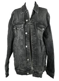 Pánská šedá riflová bunda Zara 