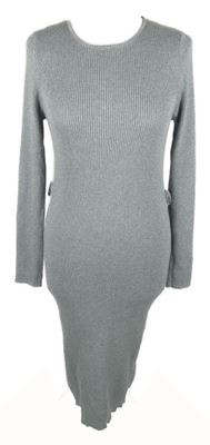 Dámské šedé třpytivé svetrové šaty Esmara 