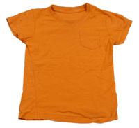 ORanžové tričko s kapsou Matalan