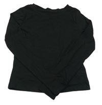 Černé crop triko H&M